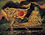 William Blake, The murder of Abel